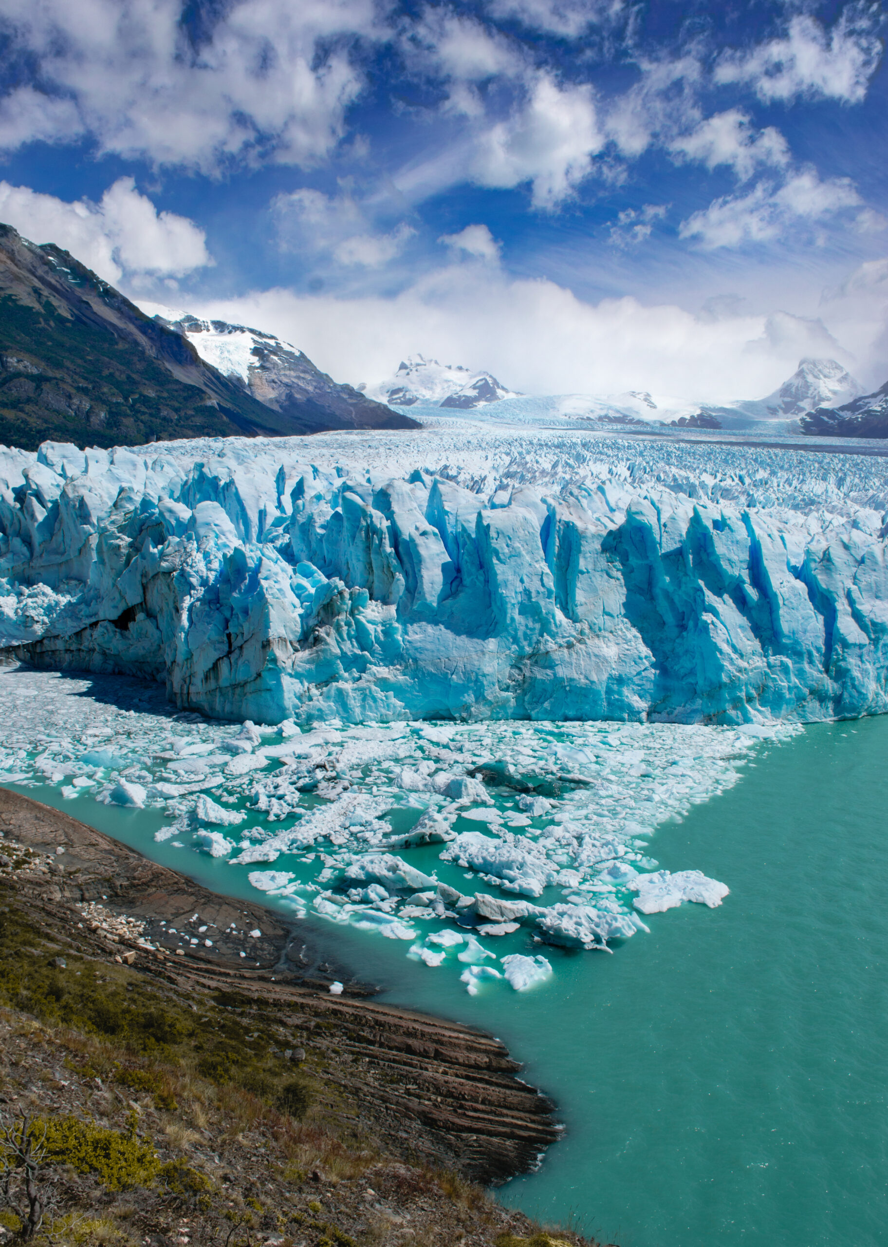 view of Moreno Glacier